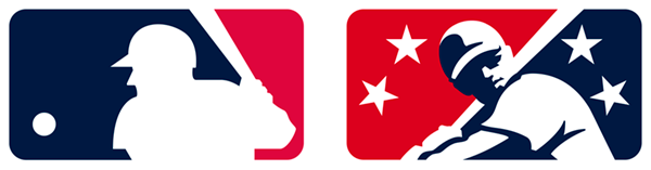 MLB, MiLB logos