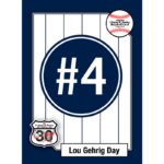 Lou Gehrig Day MLB BallPark Pass-Port Card