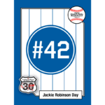 Jackie Robinson Day MLB BallPark Pass-Port Card