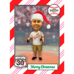 Merry Christmas MLB BallPark Pass-Port Card