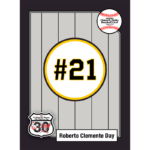 Roberto Clemente Day MLB BallPark Pass-Port Card