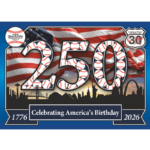 MLB Pass-Port custom card America's 250th Birthday