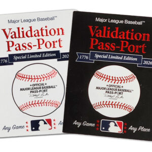 Special Limited Edition Validation Pass-Port celebrating America’s 250th birthday!