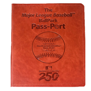 MLB BALLPARK PASS-PORT BOOK SPECIAL LIMITED EDITION PRINT "CELEBRATING AMERICA'S 250th BIRTHDAY!" Front cover